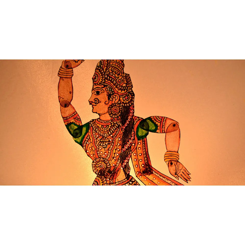 Leather Puppets  Dancer
